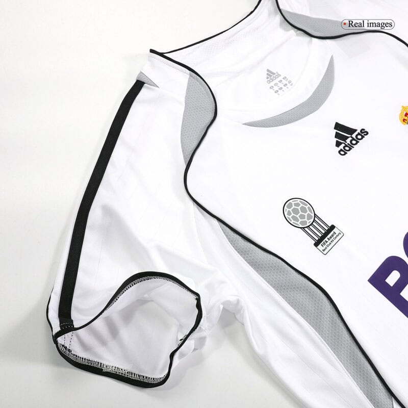 Vintage Soccer Jersey Real Madrid Home 2006/07