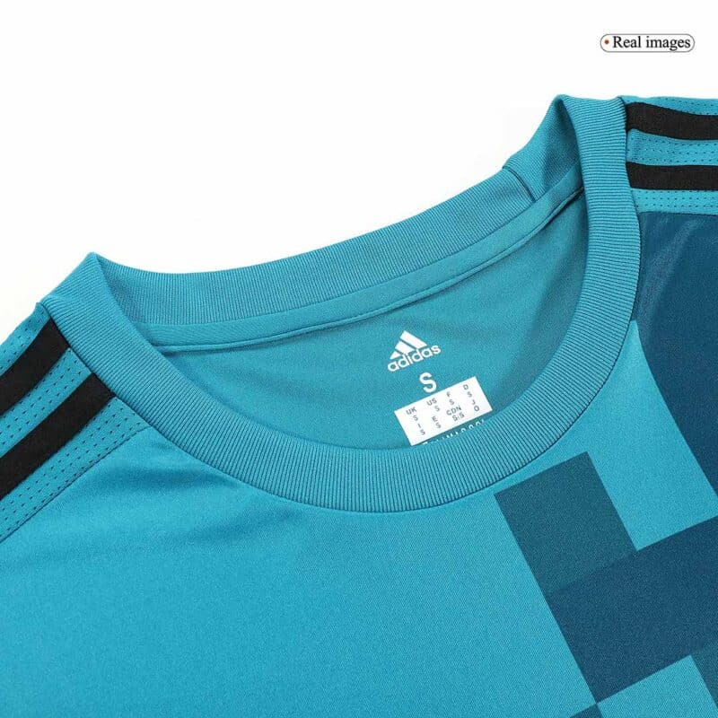 Vintage Soccer Jersey Real Madrid Third Away Long Sleeve 2017/18