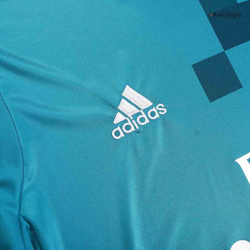 Vintage Soccer Jersey Real Madrid Third Away Long Sleeve 2017/18