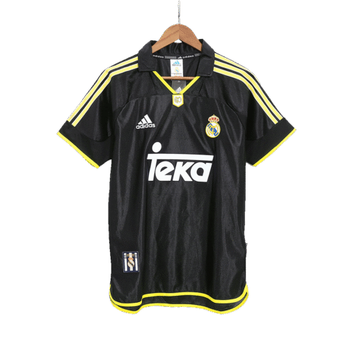 Vintage Soccer Jersey Real Madrid Away 99/01