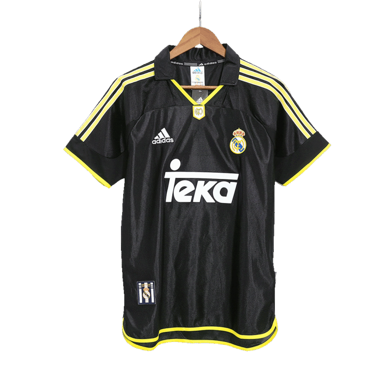 Vintage Soccer Jersey Real Madrid Away 99/01