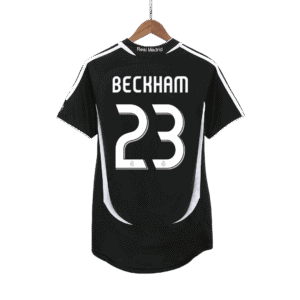 Vintage Soccer Jersey BECKHAM #23 Real Madrid Away 2006/07
