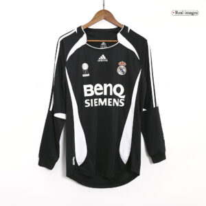 Vintage Soccer Jersey SERGIO RAMOS #4 Real Madrid Away Long Sleeve 2006/07