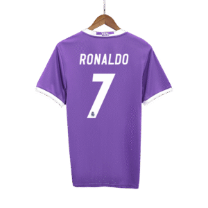 Vintage Soccer Jersey RONALDO #7 Real Madrid Away 2016/17