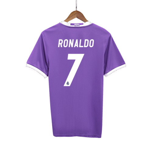 Vintage Soccer Jersey RONALDO #7 Real Madrid Away 2016/17