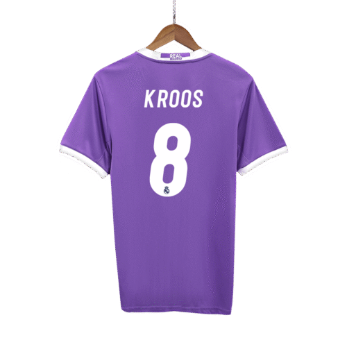 Vintage Soccer Jersey KROOS #8 Real Madrid Away 2016/17