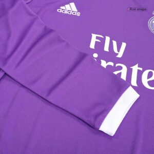 Vintage Soccer Jersey SERGIO RAMOS #4 Real Madrid Away Long Sleeve 2016/17