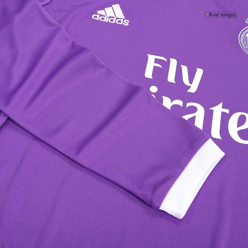 Vintage Soccer Jersey SERGIO RAMOS #4 Real Madrid Away Long Sleeve 2016/17