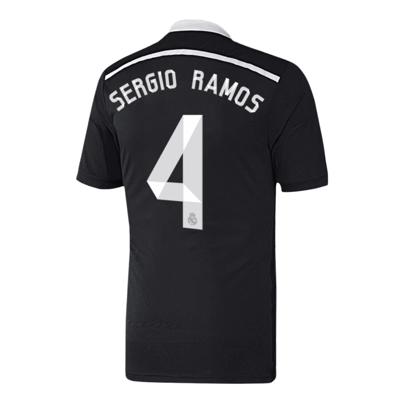 Vintage Soccer Jersey SERGIO RAMOS #4 Real Madrid Third Away 2014/15