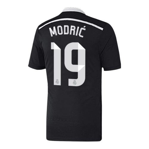 Vintage Soccer Jersey MODRIĆ #19 Real Madrid Third Away 2014/15