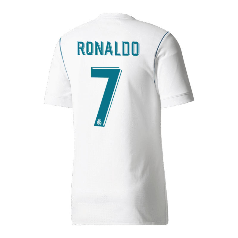 Vintage Soccer Jersey RONALDO #7 Real Madrid Home 2017/18