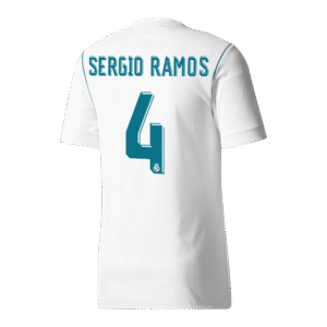 Vintage Soccer Jersey SERGIO RAMOS #4 Real Madrid Home 2017/18