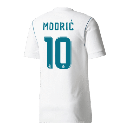 Vintage Soccer Jersey MODRIĆ #10 Real Madrid Home 2017/18