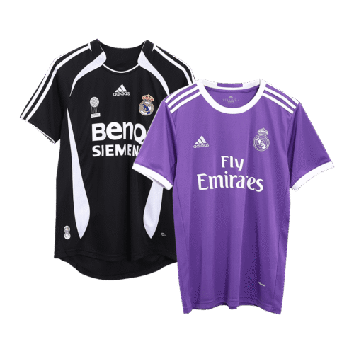 Vintage Jersey Real Madrid Away 2006/07 & Vintage Jersey Real Madrid Away 2016/17