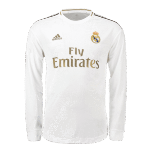 Vintage Soccer Jersey Real Madrid Home Long Sleeve 2019/20
