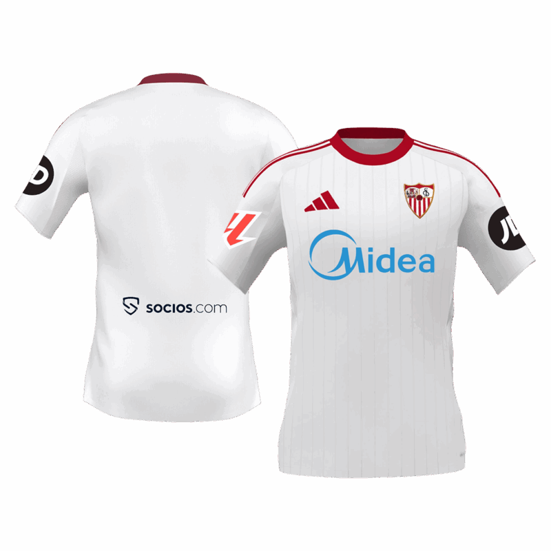Sevilla Home Soccer Jersey 2025/26