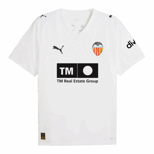 Valencia Home Soccer Jersey 2025/26