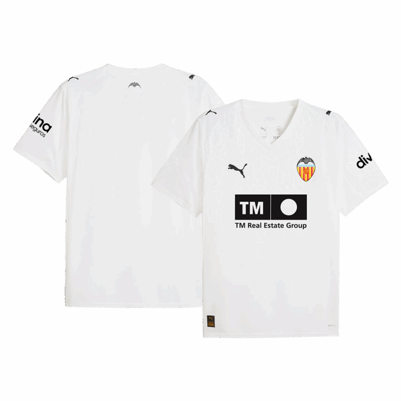 Valencia Home Soccer Jersey 2025/26