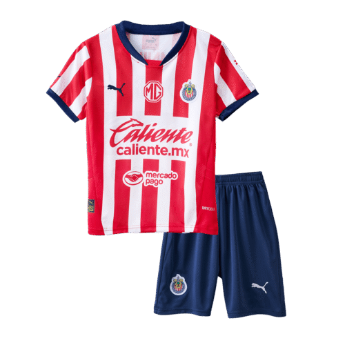 Chivas Home Kids Soccer Jerseys Kit 2024/25