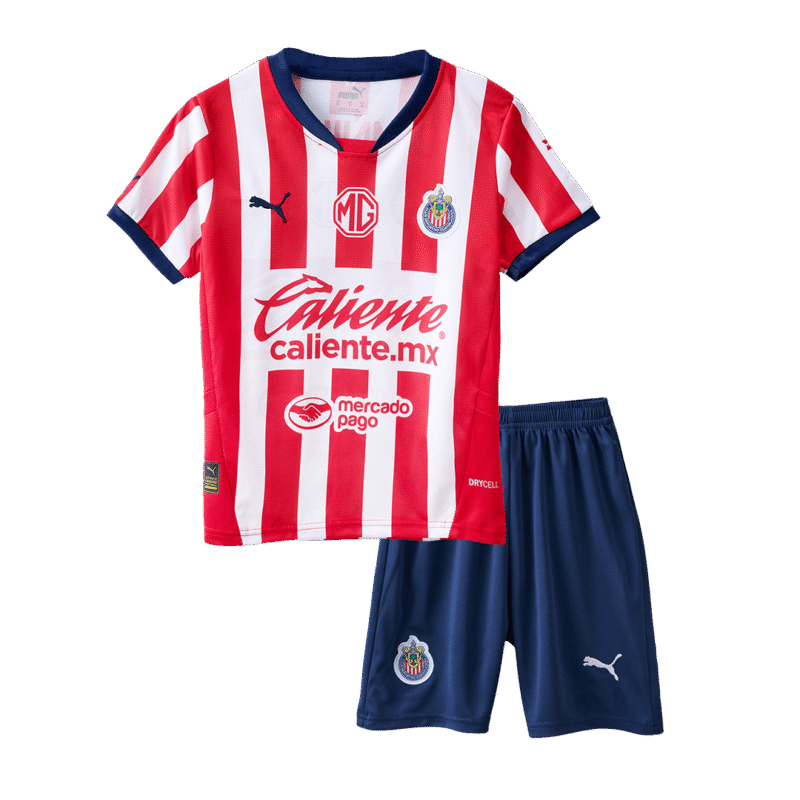 Chivas Home Kids Soccer Jerseys Kit 2024/25