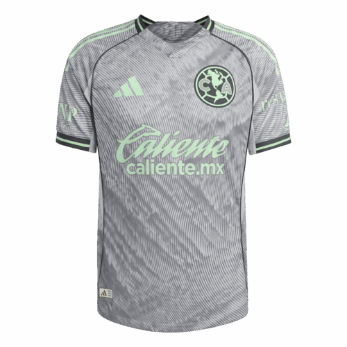 Player Version Club America Third Soccer Jersey 25/26 Gray