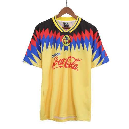 Vintage Soccer Jerseys Club America Home Jersey Shirts 1995