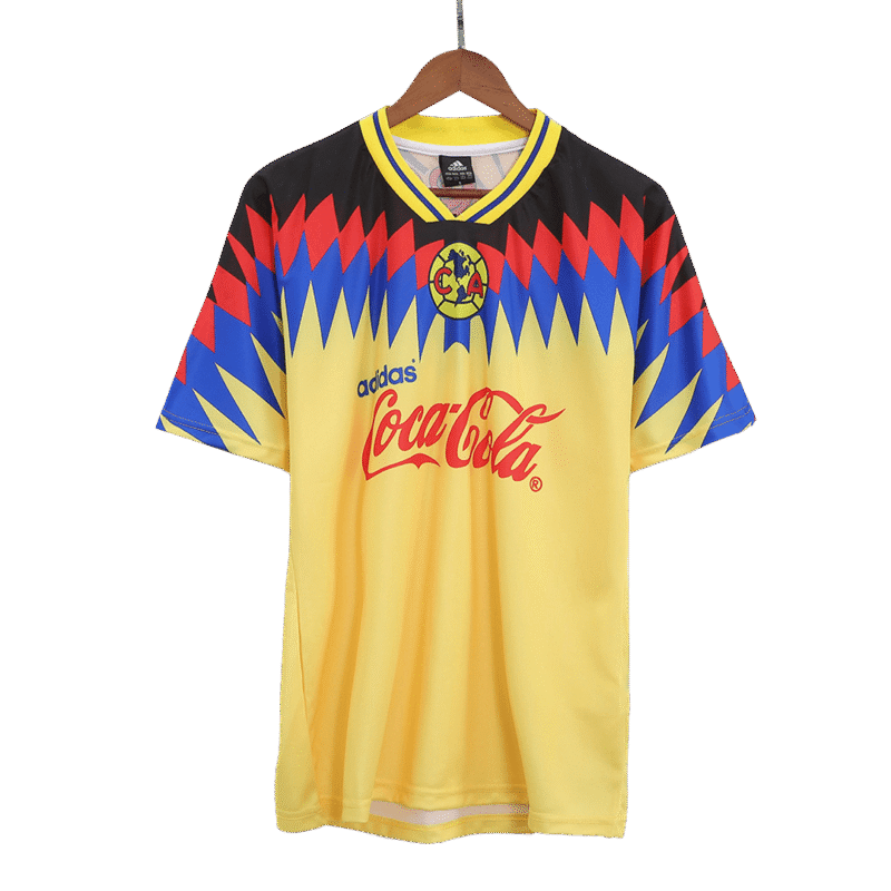 Vintage Soccer Jerseys Club America Home Jersey Shirts 1995