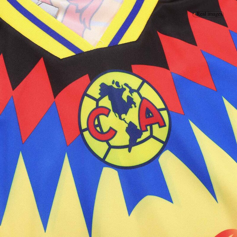 Vintage Soccer Jerseys Club America Home Jersey Shirts 1995
