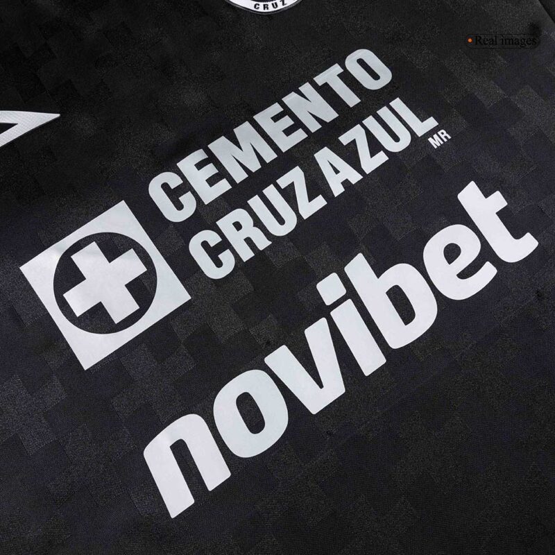Player Version Cruz Azul Third Soccer Jersey 25/26 Black