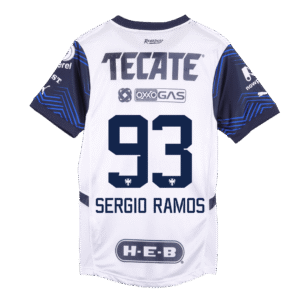 SERGIO RAMOS #93 Monterrey Away Authentic Soccer Jersey 2024/25