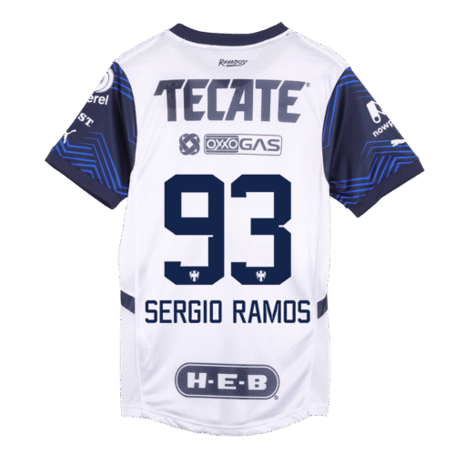 SERGIO RAMOS #93 Monterrey Away Authentic Soccer Jersey 2024/25
