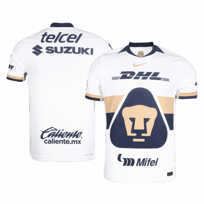 Pumas UNAM Home Authentic Soccer Jersey 2025/26