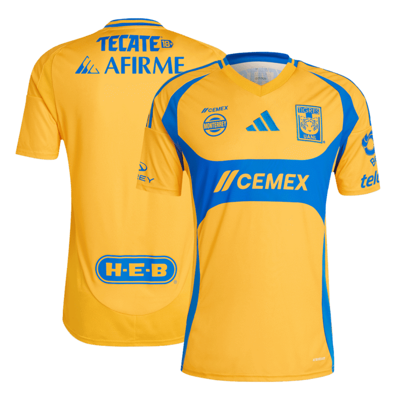 Tigres UANL Home Soccer Jersey 2024/25