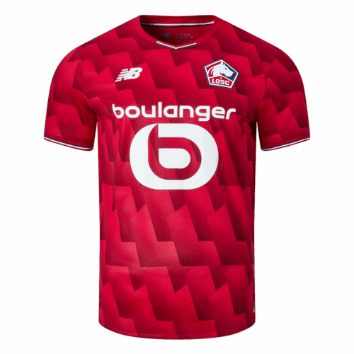 624527_1 Lille OSC Home Soccer Jersey 2025/26