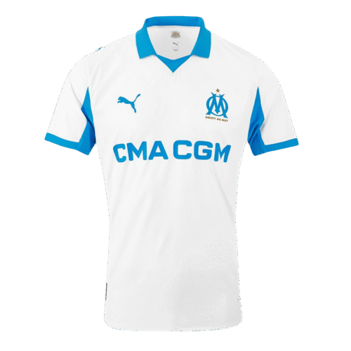 Marseille Home Authentic Soccer Jersey 2025/26