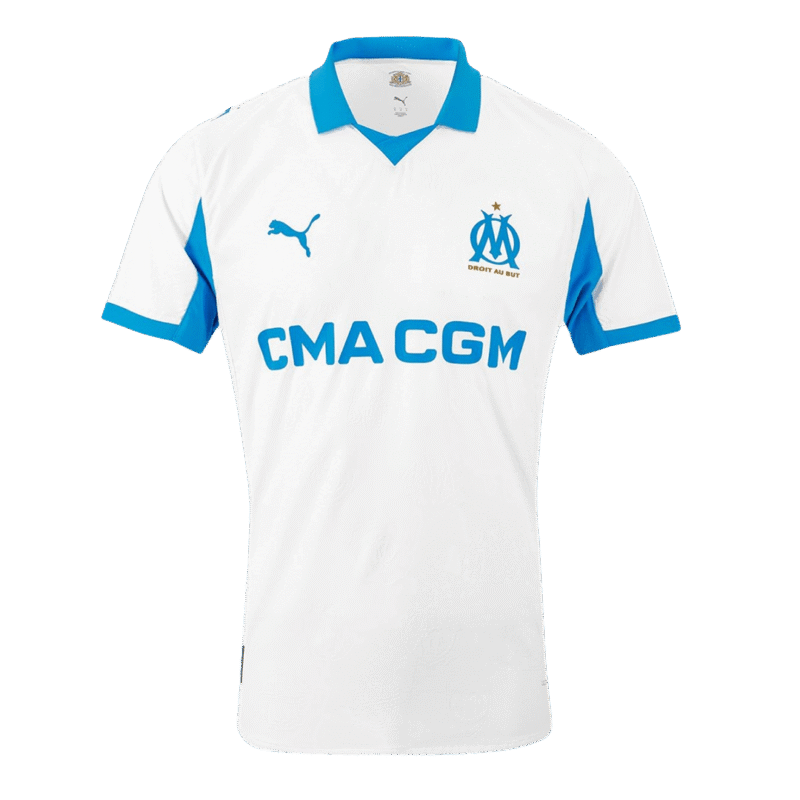 Marseille Home Authentic Soccer Jersey 2025/26