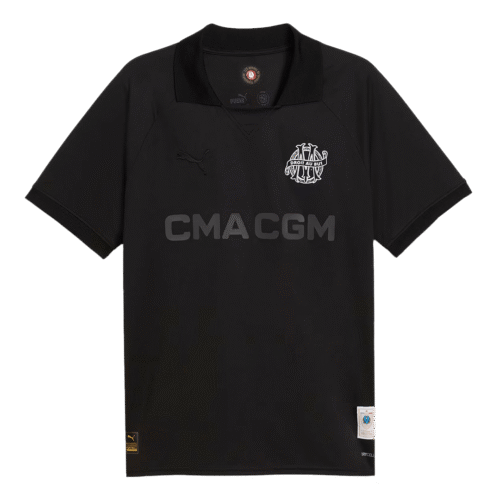 Marseille Goalkeeper Soccer Jersey 2024/25 Black - 125th Anniversary