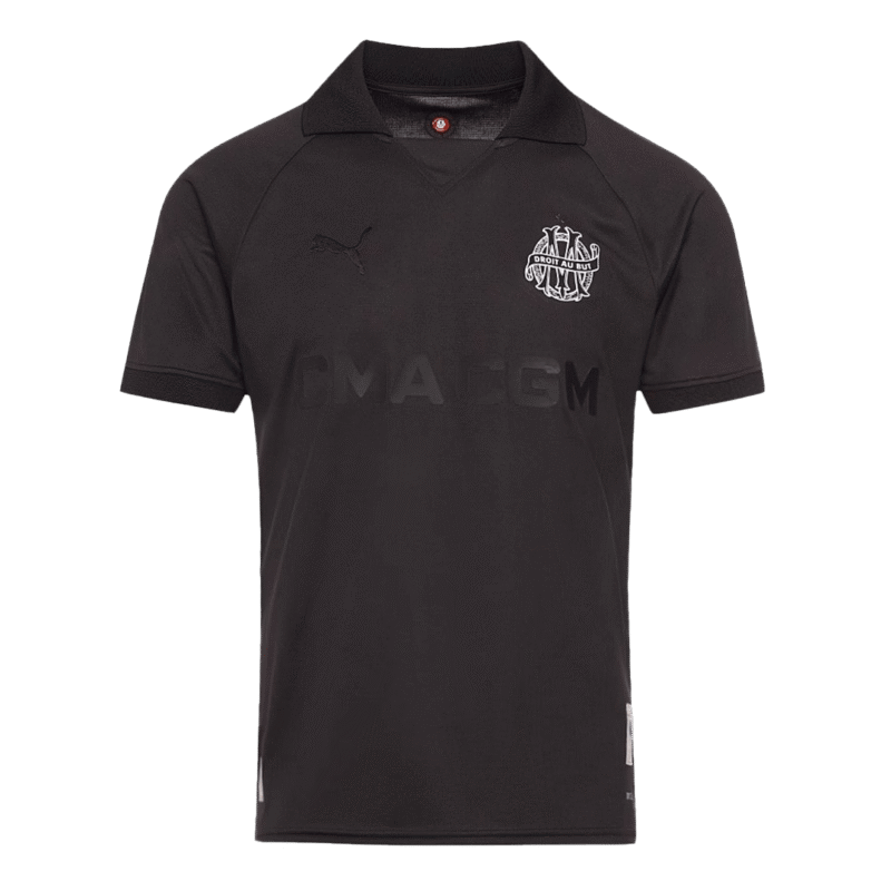 Marseille Goalkeeper Soccer Jersey 2024/25 Black - 125th Anniversary