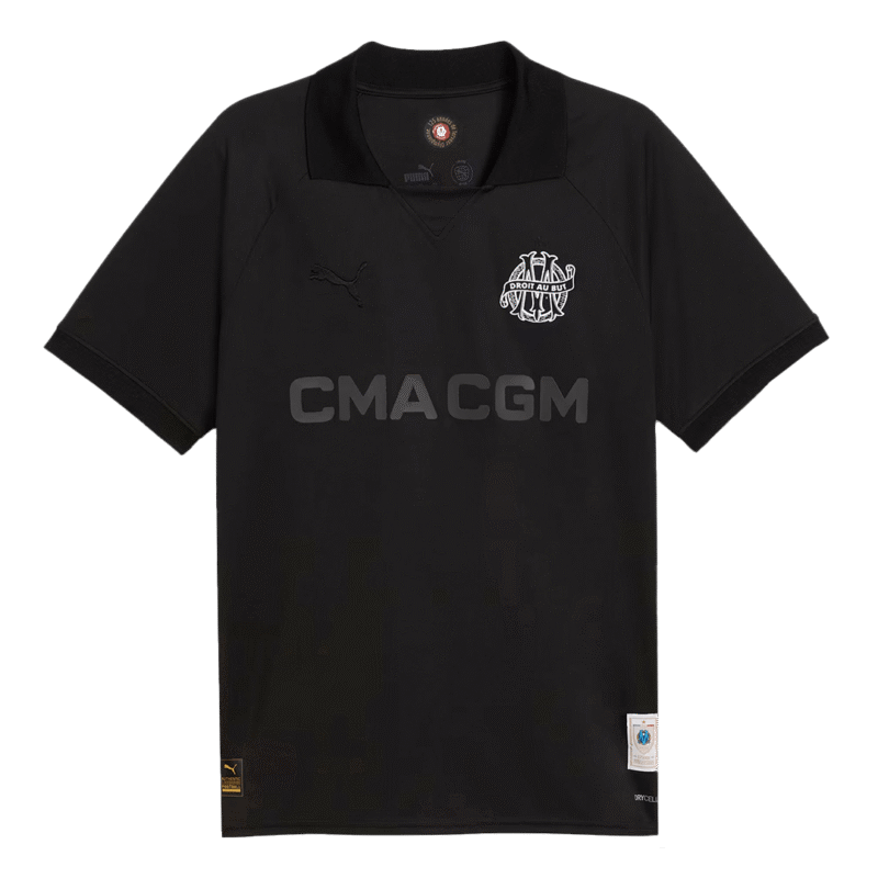 Marseille Goalkeeper Soccer Jersey 2024/25 Black - 125th Anniversary