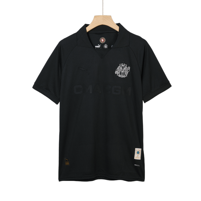 Marseille Goalkeeper Soccer Jersey 2024/25 Black - 125th Anniversary