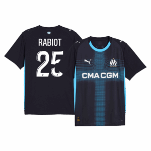 Marseille RABIOT #25 Away Sleeveless Jersey 2025/26
