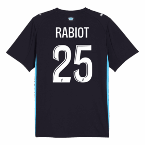 Marseille RABIOT #25 Away Sleeveless Jersey 2025/26