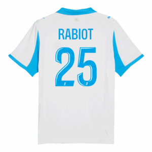 Marseille RABIOT #25 Home Sleeveless Jersey 2025/26