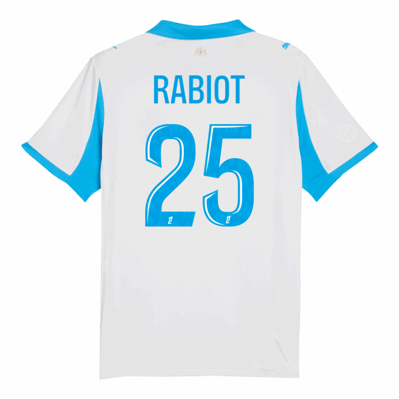 Marseille RABIOT #25 Home Sleeveless Jersey 2025/26