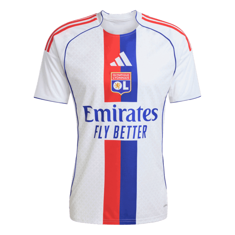 Olympique Lyonnais Home Soccer Jersey 2025/26