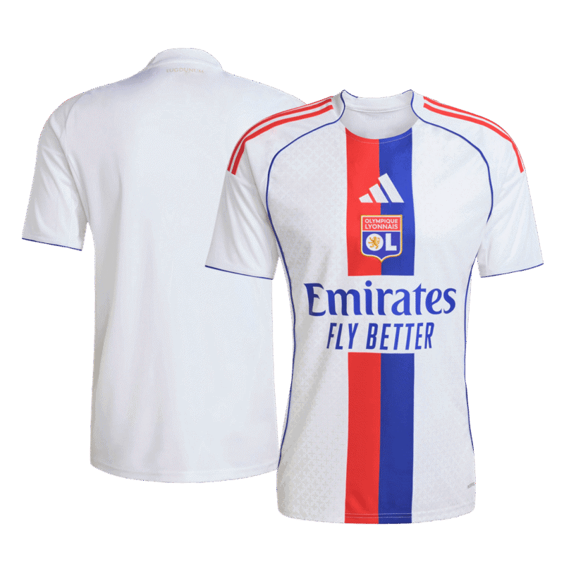 Olympique Lyonnais Home Soccer Jersey 2025/26