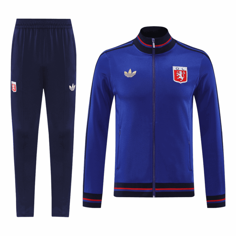 Olympique Lyonnais Training Kit 2025/26 - Blue (Jacket+Pants)