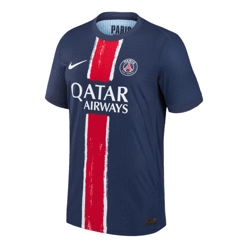 O.DEMBÉLÉ #10 PSG Home Authentic Soccer Jersey 2024/25