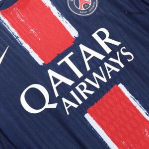 O.DEMBÉLÉ #10 PSG Home Authentic Soccer Jersey 2024/25 - UCL