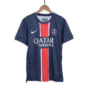 O.DEMBÉLÉ #10 PSG Home Authentic Soccer Jersey 2024/25 - UCL